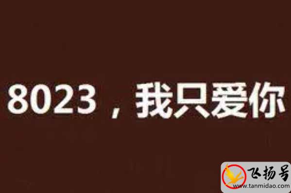 抖音上女生说不接受8023是什么意思（女生给你发2333什么意思）-第1张图片-飞扬号