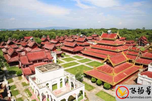 世界上最大的皇宫：缅甸曼德勒皇宫（面积达400万平方米）